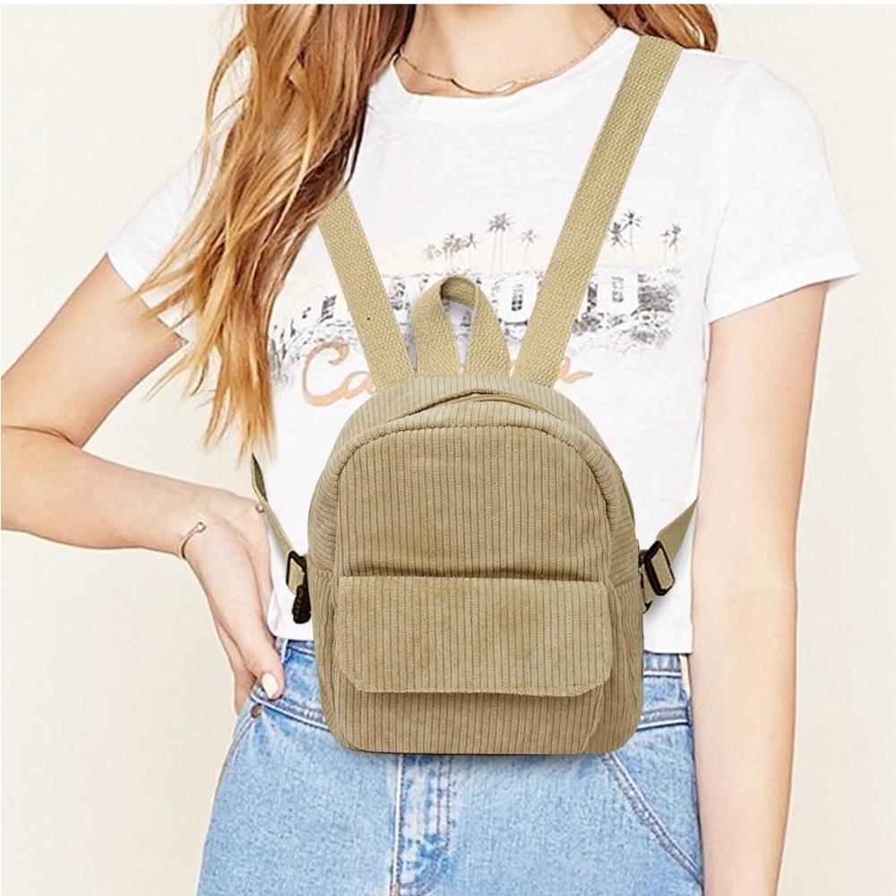 Corduroy Backpack Mini
